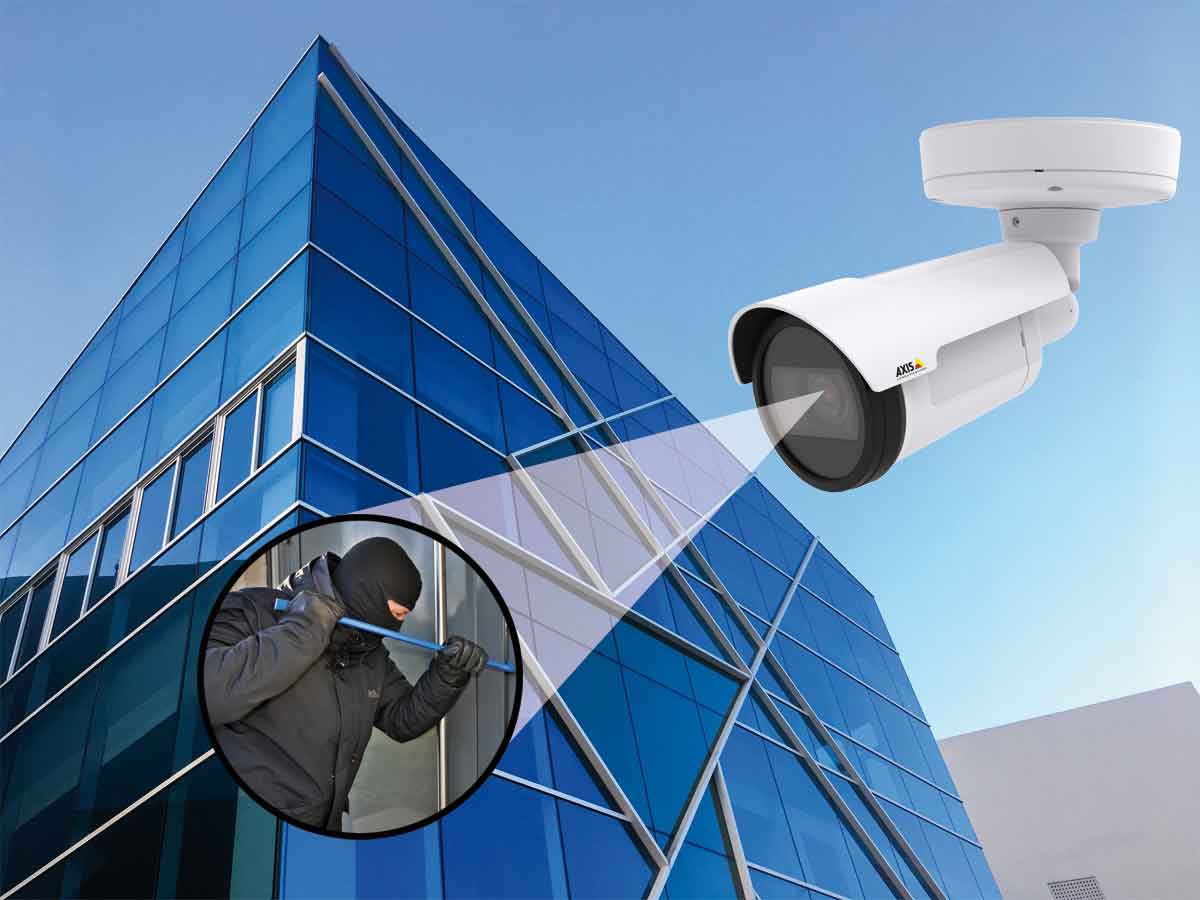 AXIS Kameras für Gewerbe und Privat